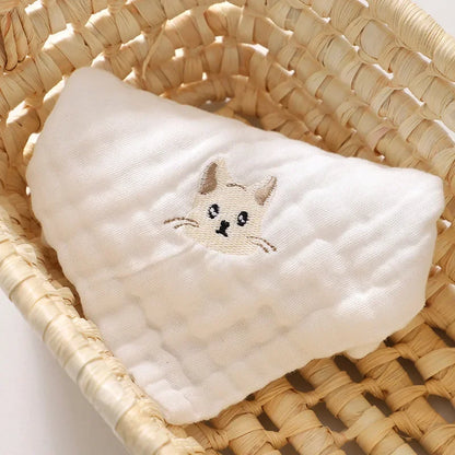 Cotton Baby Burp Cloth & Washcloth