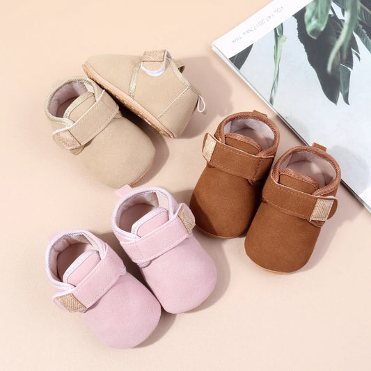 PU Leather First Walker Shoes