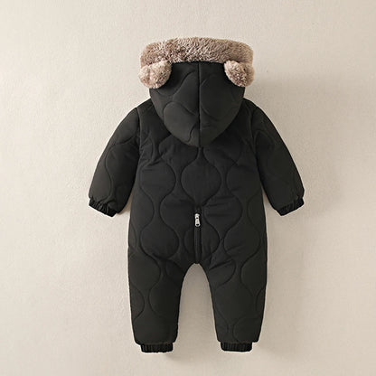 Winter Baby Parka – Hooded Snowsuit